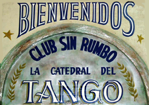 Bailarines del tango